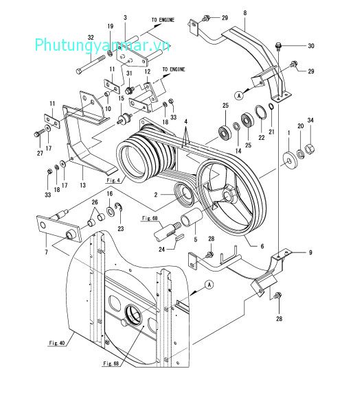 Dây đai truyền động đập